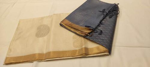 SOFT SILK SAREE WITH BLOUSE